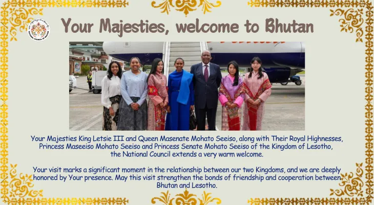 First State Visit of a Head of State of an African nation to Bhutan