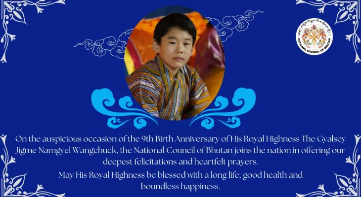 Birth Anniversary of His Royal Highness Jigme Namgyel Wangchuck